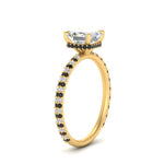 Load image into Gallery viewer, pave-under-halo-asscher-black-diamond-engagement-ring-in-yellow-gold-FD10060ASRGBLACKANGLE2-NL-YG.jpg?v=1770718242