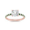 Load image into Gallery viewer, pave-under-halo-asscher-emerald-engagement-ring-in-rose-gold-FD10060ASRGEMGRANGLE5-NL-RG.jpg?v=1770718242