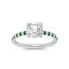 Load image into Gallery viewer, pave-under-halo-asscher-emerald-engagement-ring-in-white-gold-FD10060ASRGEMGRANGLE5-NL-WG.jpg?v=1770718242