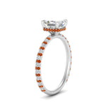 Load image into Gallery viewer, pave-under-halo-asscher-orange-sapphire-engagement-ring-in-white-gold-FD10060ASRGSAORANGLE2-NL-WG.jpg?v=1770718242