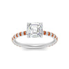 Load image into Gallery viewer, pave-under-halo-asscher-orange-sapphire-engagement-ring-in-white-gold-FD10060ASRGSAORANGLE5-NL-WG.jpg?v=1770718242