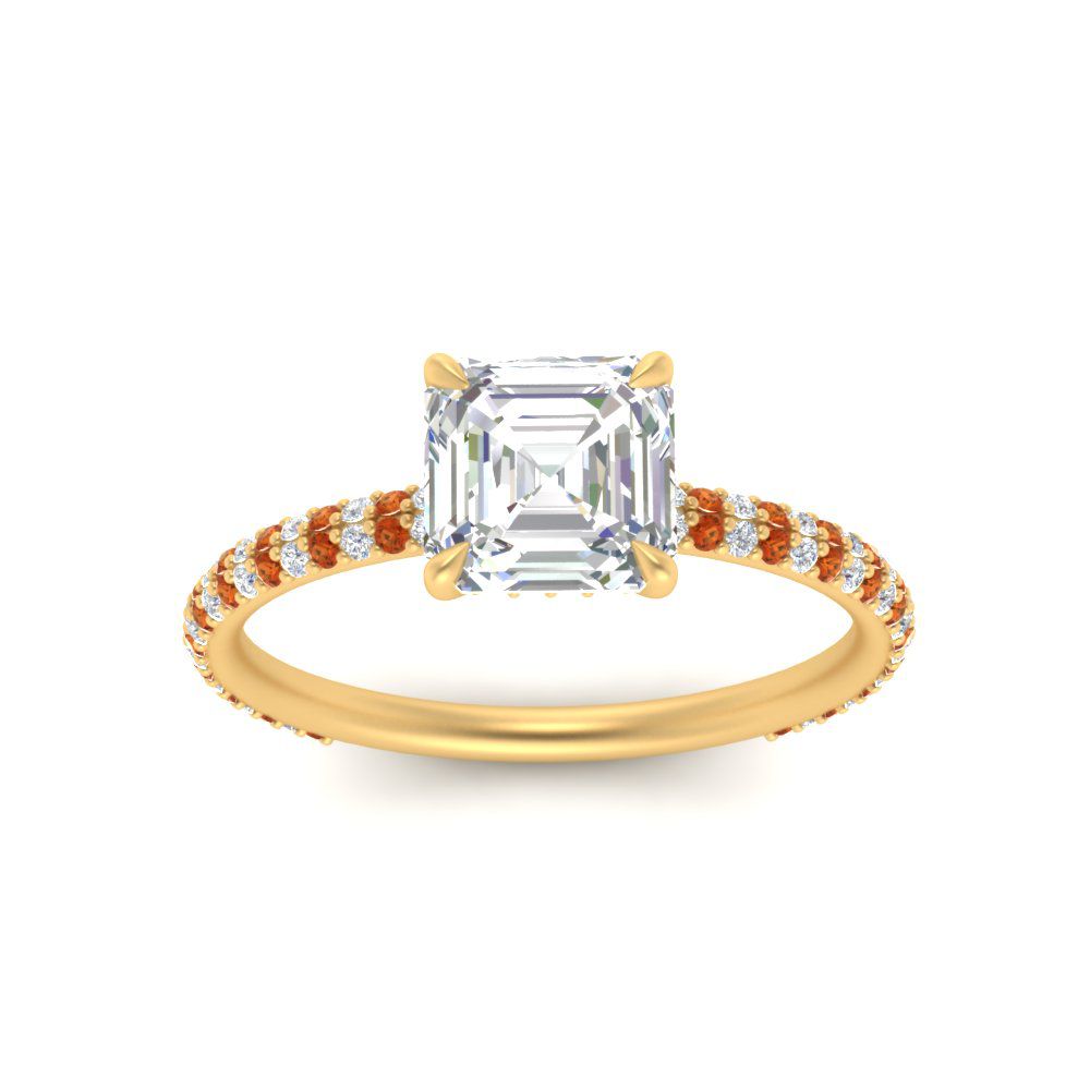 pave-under-halo-asscher-orange-sapphire-engagement-ring-in-yellow-gold-FD10060ASRGSAORANGLE5-NL-YG.jpg?v=1770718242