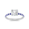 Load image into Gallery viewer, pave-under-halo-asscher-sapphire-engagement-ring-in-white-gold-FD10060ASRGSABLANGLE5-NL-WG.jpg?v=1770718242