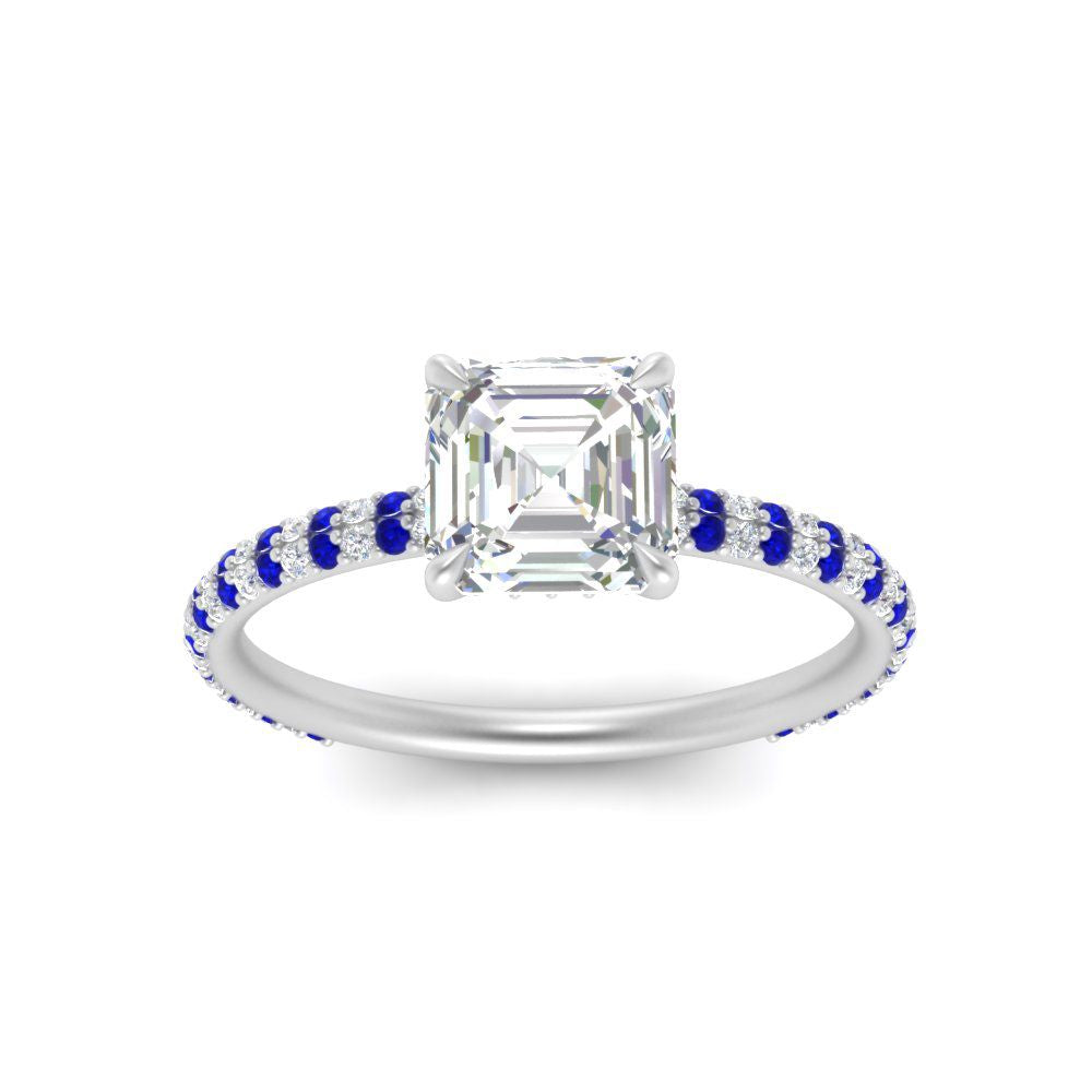 pave-under-halo-asscher-sapphire-engagement-ring-in-white-gold-FD10060ASRGSABLANGLE5-NL-WG.jpg?v=1770718242