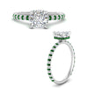 Load image into Gallery viewer, pave-under-halo-cushion-emerald-engagement-ring-in-white-gold-FD10060CURGEMGRANGLE3-NL-WG_ed2e31af-c080-4304-a447-caf62b7171aa.jpg?v=1770718281