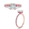 Load image into Gallery viewer, pave-under-halo-cushion-pink-sapphire-engagement-ring-in-rose-gold-FD10060CURGSADRPIANGLE3-NL-RG_35bfe0db-6b7a-436a-b613-0d86eef979df.jpg?v=1770718281