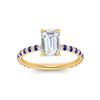 Load image into Gallery viewer, pave-under-halo-emerald-cut-sapphire-engagement-ring-in-yellow-gold-FD10060EMRGSABLANGLE5-NL-YG.jpg?v=1770718290