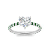 Load image into Gallery viewer, pave-under-halo-heart-emerald-engagement-ring-in-white-gold-FD10060HTRGEMGRANGLE5-NL-WG.jpg?v=1770718311