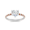 Load image into Gallery viewer, pave-under-halo-heart-orange-sapphire-engagement-ring-in-white-gold-FD10060HTRGSAORANGLE5-NL-WG.jpg?v=1770718310