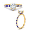 Load image into Gallery viewer, pave-under-halo-heart-sapphire-engagement-ring-in-yellow-gold-FD10060HTRGSABLANGLE3-NL-YG.jpg?v=1770718311