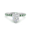 Load image into Gallery viewer, pave-under-halo-pear-emerald-engagement-ring-in-white-gold-FD10060PERGEMGR-NL-WG.jpg?v=1770718381