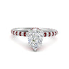 Load image into Gallery viewer, pave-under-halo-pear-ruby-engagement-ring-in-white-gold-FD10060PERGRUDR-NL-WG.jpg?v=1770718382
