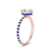 Load image into Gallery viewer, pave-under-halo-pear-sapphire-engagement-ring-in-rose-gold-FD10060PERGSABLANGLE2-NL-RG.jpg?v=1770718381