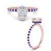 Load image into Gallery viewer, pave-under-halo-pear-sapphire-engagement-ring-in-rose-gold-FD10060PERGSABLANGLE3-NL-RG.jpg?v=1770718382