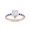 Load image into Gallery viewer, pave-under-halo-pear-sapphire-engagement-ring-in-rose-gold-FD10060PERGSABLANGLE5-NL-RG.jpg?v=1770718381