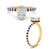 Load image into Gallery viewer, pave-under-halo-pear-sapphire-engagement-ring-in-yellow-gold-FD10060PERGSABLANGLE3-NL-YG.jpg?v=1770718382