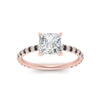 Load image into Gallery viewer, pave-under-halo-princess-cut-black-diamond-engagement-ring-in-rose-gold-FD10060PRRGBLACKANGLE5-NL-RG.jpg?v=1770718407