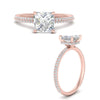 Load image into Gallery viewer, pave-under-halo-princess-cut-diamond-engagement-ring-in-rose-gold-FD10060PRRANGLE3-NL-RG.jpg?v=1770718407