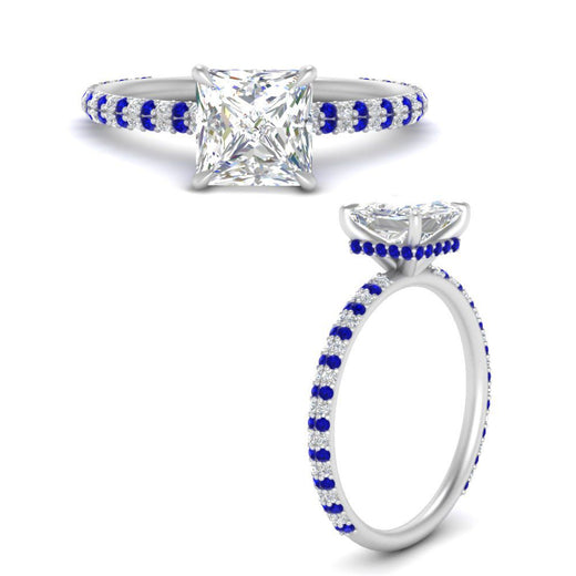pave-under-halo-princess-cut-sapphire-engagement-ring-in-white-gold-FD10060PRRGSABLANGLE3-NL-WG.jpg?v=1770718407