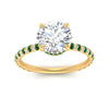 Load image into Gallery viewer, pave-under-halo-round-emerald-engagement-ring-in-yellow-gold-FD10060RORGEMGRANGLE5-NL-YG_d0428793-0a1c-4785-8bff-e81815a901e6.jpg?v=1770718452