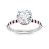 Load image into Gallery viewer, pave-under-halo-round-ruby-engagement-ring-in-white-gold-FD10060RORGRUDRANGLE5-NL-WG_4e7f2a8f-0aaa-45e4-b15b-42ee98c3c66c.jpg?v=1770718452