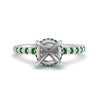 Load image into Gallery viewer, pave-under-halo-semi-mount-emerald-engagement-ring-in-white-gold-FD10060SMRGEMGR-NL-WG.jpg?v=1770717132
