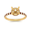 Load image into Gallery viewer, pave-under-halo-semi-mount-ruby-engagement-ring-in-yellow-gold-FD10060SMRGRUDRANGLE5-NL-YG.jpg?v=1770717132