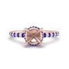 Load image into Gallery viewer, pave-under-halo-semi-mount-sapphire-engagement-ring-in-rose-gold-FD10060SMRGSABL-NL-RG.jpg?v=1770717133