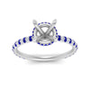 Load image into Gallery viewer, pave-under-halo-semi-mount-sapphire-engagement-ring-in-white-gold-FD10060SMRGSABLANGLE5-NL-WG.jpg?v=1770717133
