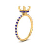 Load image into Gallery viewer, pave-under-halo-semi-mount-sapphire-engagement-ring-in-yellow-gold-FD10060SMRGSABLANGLE2-NL-YG.jpg?v=1770717132