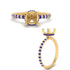Load image into Gallery viewer, pave-under-halo-semi-mount-sapphire-engagement-ring-in-yellow-gold-FD10060SMRGSABLANGLE3-NL-YG.jpg?v=1770717133