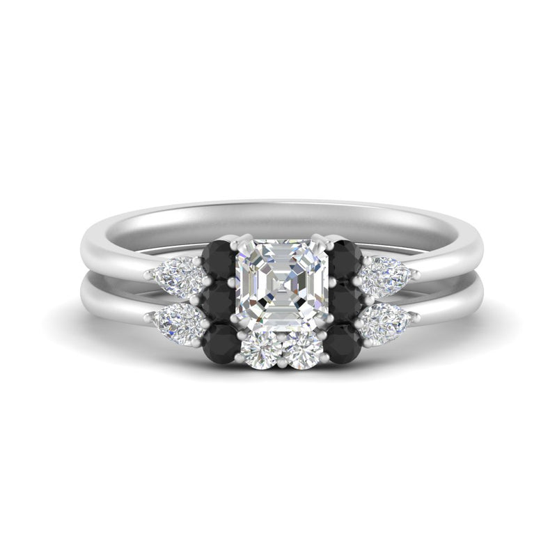 pear-accent-black-diamond-asscher-cut-wedding-ring-set-in-FD9289ASGBLACK-ANGLE3-NL-WG