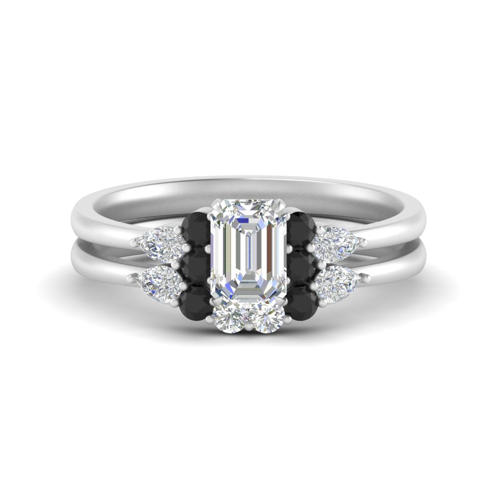 pear-accent-black-diamond-emerald-cut-wedding-ring-set-in-FD9289EMGBLACK-ANGLE3-NL-WG