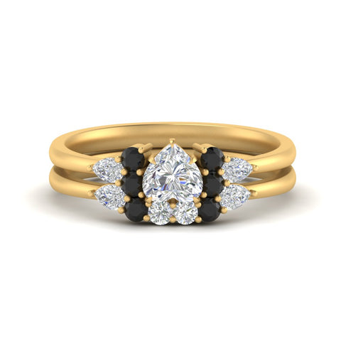 pear-accent-black-diamond-heart-shaped-wedding-ring-set-in-FD9289HTGBLACK-ANGLE3-NL-YG