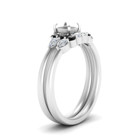 pear-accent-black-diamond-semi-mount-wedding-ring-set-in-FD9289SMGBLACK-ANGLE3-NL-WG