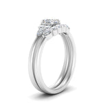 Load image into Gallery viewer, pear-accent-diamond-asscher-cut-wedding-ring-set-in-FD9289AS-ANGLE3-NL-WG
