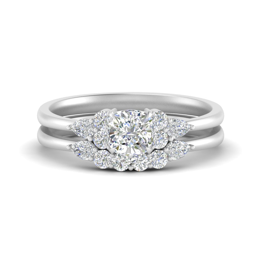 pear-accent-diamond-cushion-cut-wedding-ring-set-in-FD9289CU-ANGLE3-NL-WG