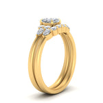 Load image into Gallery viewer, pear-accent-diamond-cushion-cut-wedding-ring-set-in-FD9289CU-ANGLE3-NL-YG
