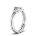 Load image into Gallery viewer, pear-accent-diamond-emerald-cut-wedding-ring-set-in-FD9289EM-ANGLE3-NL-WG
