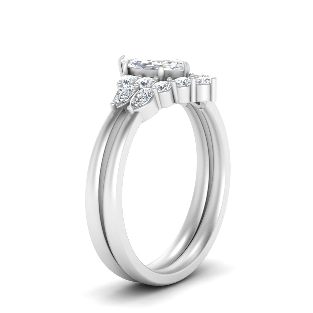 pear-accent-diamond-marquise-cut-wedding-ring-set-in-FD9289MQ-ANGLE3-NL-WG