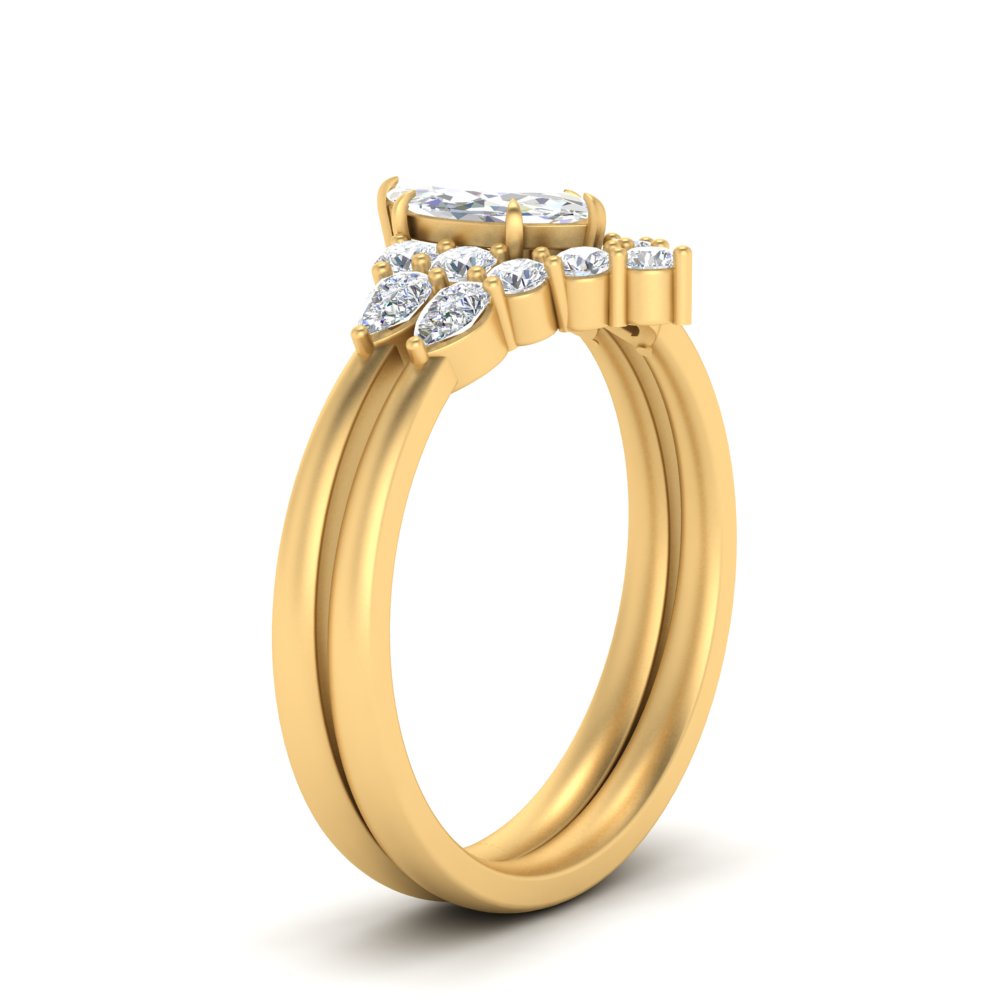 pear-accent-diamond-marquise-cut-wedding-ring-set-in-FD9289MQ-ANGLE3-NL-YG