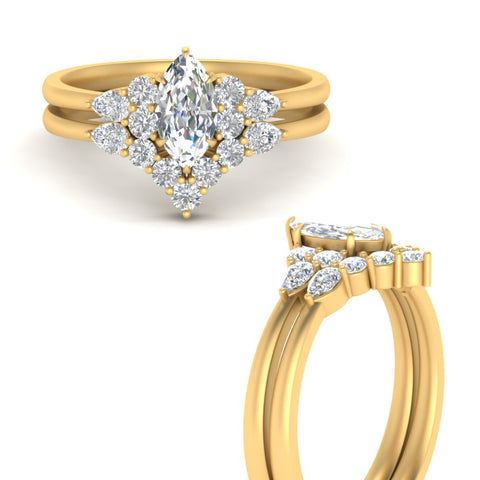 pear-accent-diamond-marquise-cut-wedding-ring-set-in-FD9289MQ-ANGLE3-NL-YG