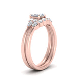 Load image into Gallery viewer, pear-accent-diamond-princess-cut-wedding-ring-set-in-FD9289PR-ANGLE3-NL-RG
