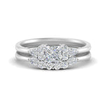 Load image into Gallery viewer, pear-accent-diamond-princess-cut-wedding-ring-set-in-FD9289PR-ANGLE3-NL-WG
