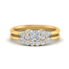 Load image into Gallery viewer, pear-accent-diamond-princess-cut-wedding-ring-set-in-FD9289PR-ANGLE3-NL-YG