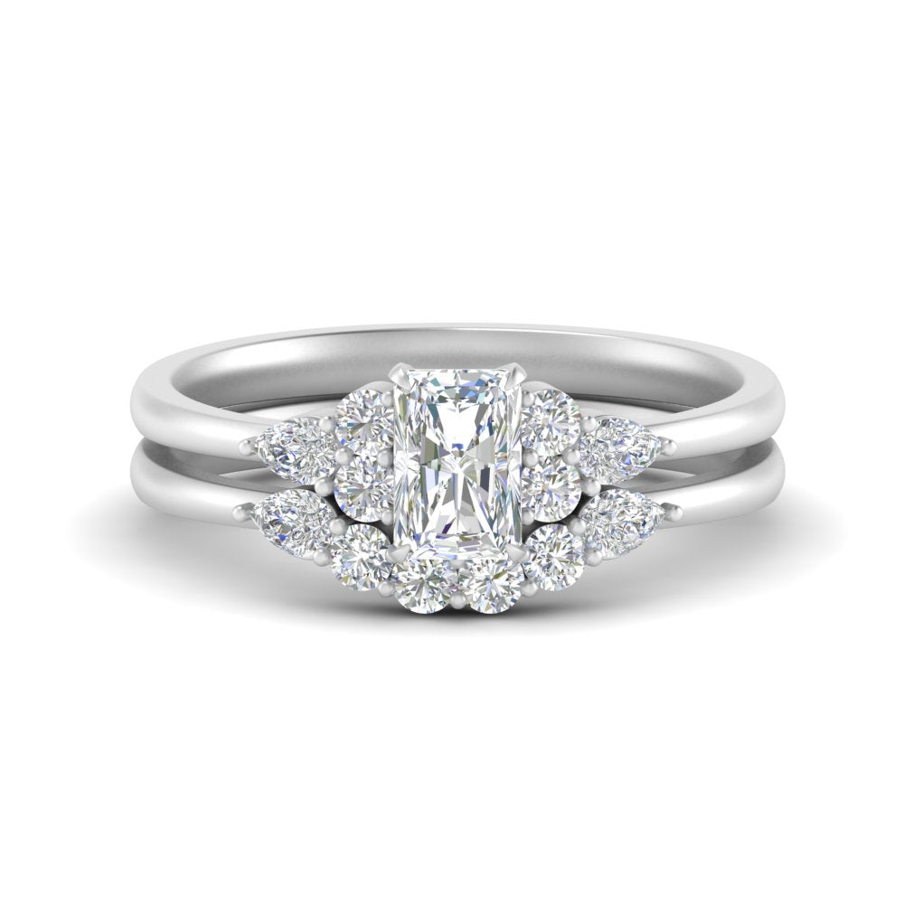 pear-accent-diamond-radiant-cut-wedding-ring-set-in-FD9289RA-ANGLE3-NL-WG