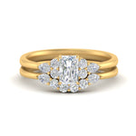 Load image into Gallery viewer, pear-accent-diamond-radiant-cut-wedding-ring-set-in-FD9289RA-ANGLE3-NL-YG
