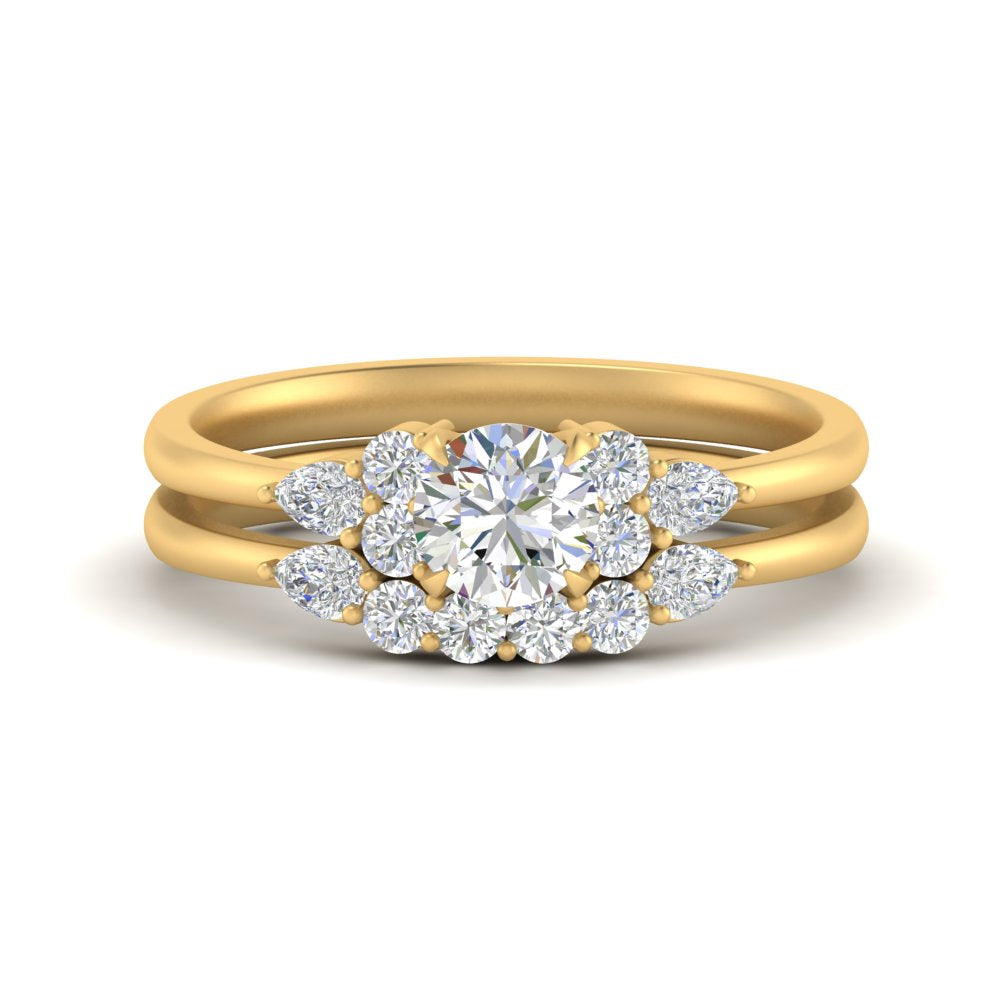 pear-accent-diamond-round-cut-wedding-ring-set-in-FD9289RO-ANGLE3-NL-YG