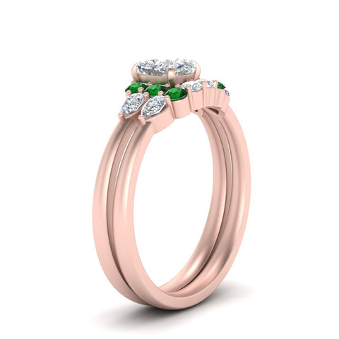 pear-accent-emerald-cushion-cut-wedding-ring-set-in-FD9289CUGEMGR-ANGLE3-NL-RG
