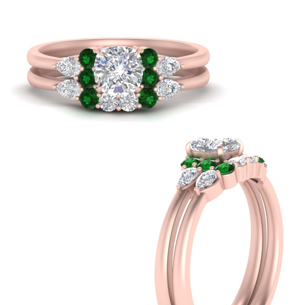 pear-accent-emerald-cushion-cut-wedding-ring-set-in-FD9289CUGEMGR-ANGLE3-NL-RG